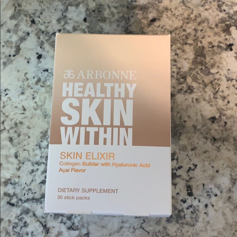 Arbonne Healthy Skin Elixir.